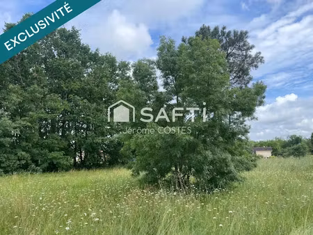 vente terrain 2284 m² à labastide-saint-pierre (82370)  85 000 €