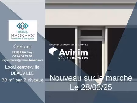 local commercial avec bail commercial