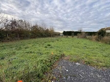 terrain constructible viabilisé à vendre