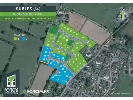 terrain constructible neuf à vendre