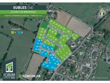 terrain constructible viabilisé à vendre