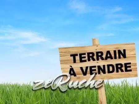 terrain constructible à vendre