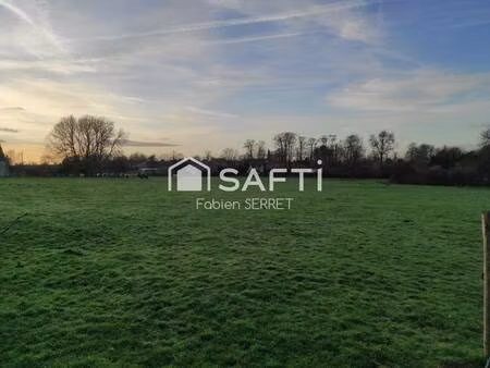 terrain constructible viabilisé à vendre