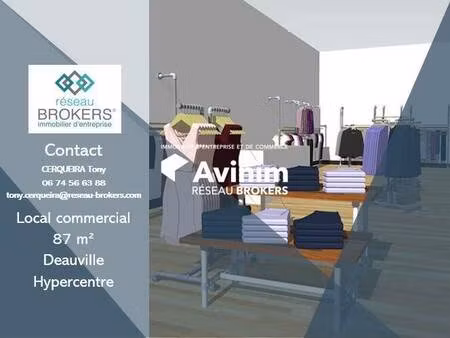 local commercial avec bail commercial