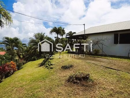 maison familiale avec grand terrain arboré au lorrain