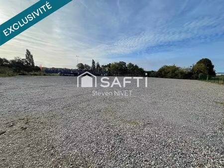 terrain 3378 m² zone commerciale