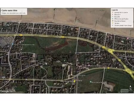 terrain constructible viabilisé à vendre