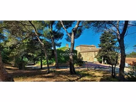 ensemble immobilier pour projet d'accueil touristique : château  propriété de 3 hectares .