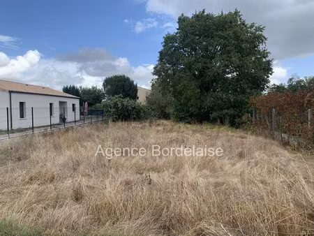 margaux-cantenac  terrain constructible  717m²