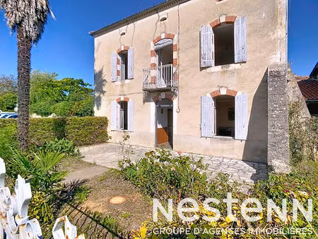 maison en pierre de 170m² à sos  2 chambres avec jardin de 437m² et garage