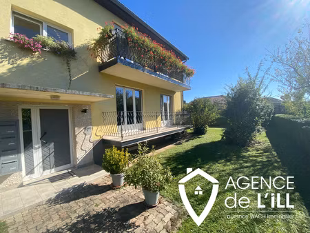 appartement 85 m2 au calme à marckolsheim