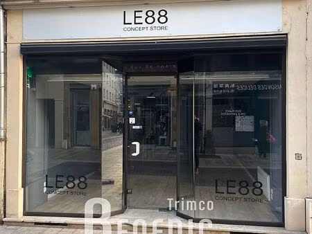 location commerce thionville 80 m²