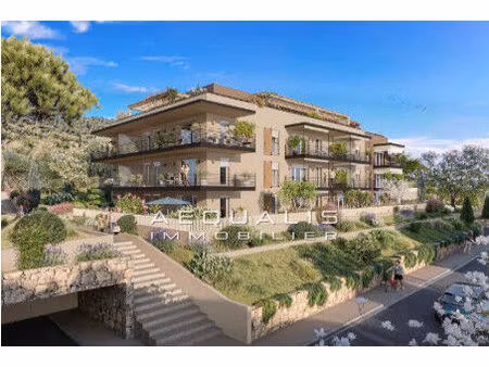 vente appartement 2 pièces 46 m² la gaude (06610)