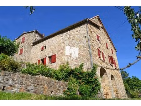 vente maison 11 pièces 232 m² les vans (07140)