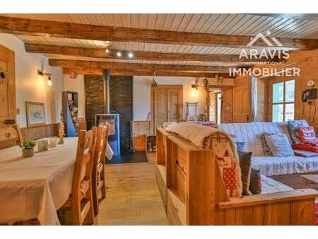 maison au coeur du village de petit-bornand