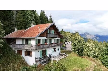 col de l'encrenaz - la côte d'arbroz - chalet de 198 m² 6 chambres avec accès pistes de...