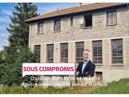 sous compromis saint pal de mons 43620 idéal artisan ou investisseur possibilité découpe 4