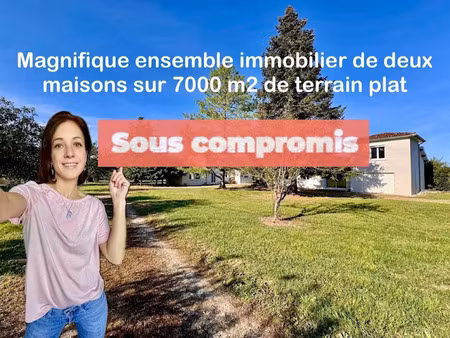 vente maison 10 pièces 204 m² à guitalens-l'albarède (81220)  349 000 €