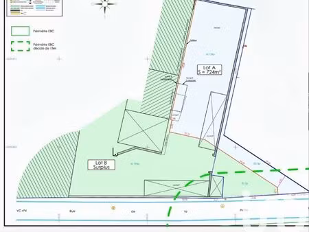 vente terrain 724 m² séry-magneval (60800)