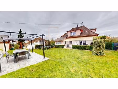 soultz sous forêts - maison 160 m² – 6 chambres – terrain 930 m² – 3 garages