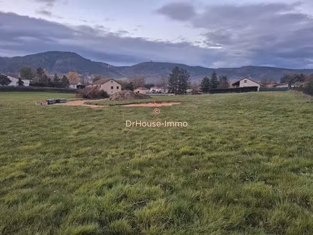 vente terrain 854 m² à bas-en-basset (43210)  110 000 €