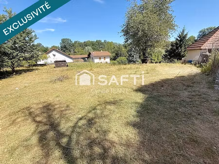 vente terrain 915 m² à charnècles (38140)  100 000 €