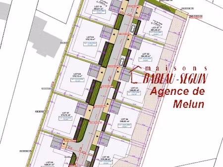 vente terrain 386 m² à vulaines-sur-seine (77870)  129 000 €
