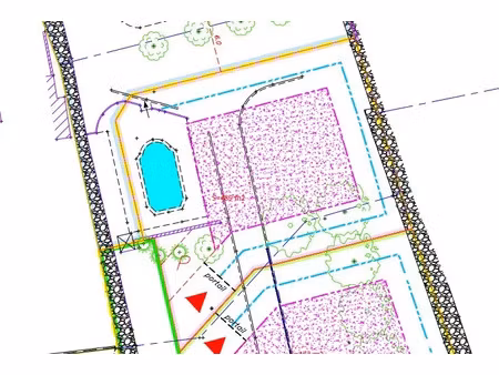 vente terrain à batir 489 m² à brignoles (83170)  145 000 €
