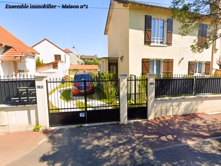 à vendre - ensemble immobilier de 4 logements sur terrain de 560 m²