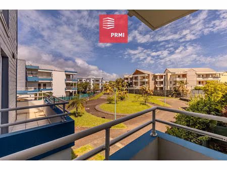 prmi exclusivité : appartement 3 pieces  60.42m² habitables a bras panon