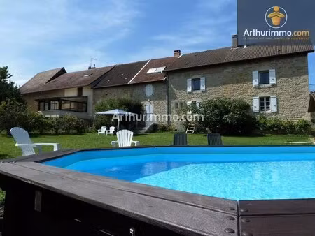 beaufort (39 jura)  à vendre maison en pierres de prestige + gîte touristique  parc clos e