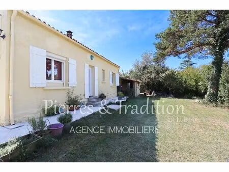 céreste  maison de plain pied avec jardin proche commerces