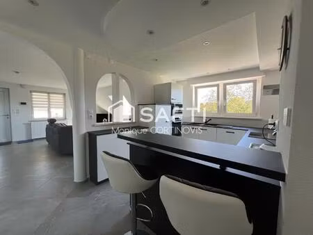 location appartement de 67.85m² avec place de parking et jardin