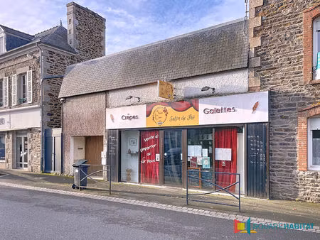 local commercial à vendre à matignon 43.40 m2
