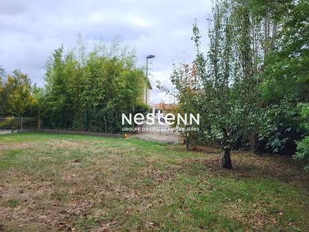 a vendre - eaunes - terrain viabilise de 518 m² - libre constructeur