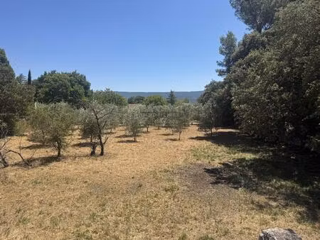 gordes terrain constructible avec vue degagé sur le luberon