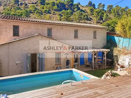 vente maison 3 pièces 55 m² aspremont (06790)