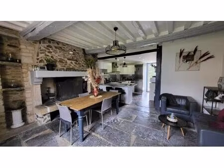 maison villers bocage 8 pièce(s) 198 m2 terrain 3 ha