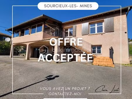 maison traditionnelle de 119 80 m² à sourcieux-les-mines