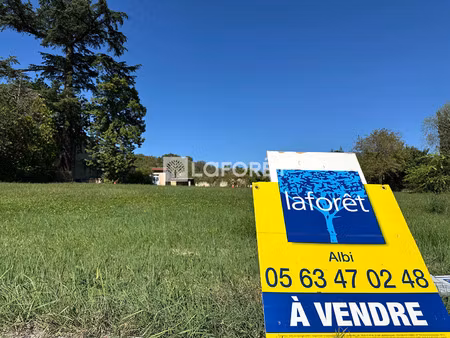 vente terrain 950 m² arthès (81160)