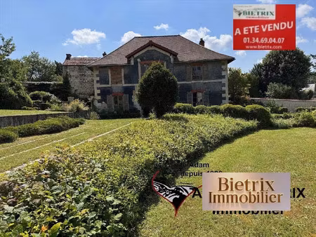 vente maison 4 pièces 190 m² nesles-la-vallée (95690)