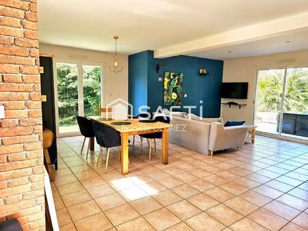 maison 4 chambres dont une suite au rdc