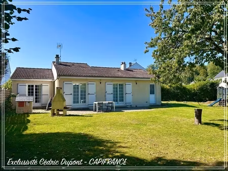 maison à vendre 4 pièces 90m2 de plain pied - jardin 710m2 - garage - lagny le sec (60)