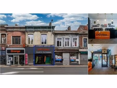 surface commerciale à vendre à rue joseph wettinck 68a jemeppe (vbd30153)