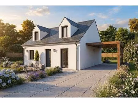 terrain avec maison neuve à vendre