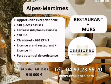 restaurant 190 m² peymeinade