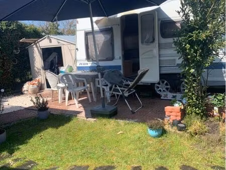 terain de loisirs daus un camping privé