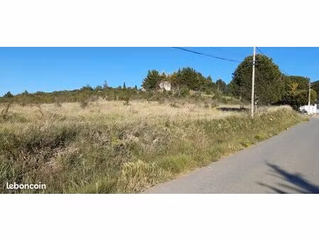 terrain constructible 1500 m2 limoux aude