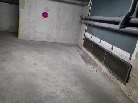 parking sous-sol a vendre
