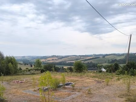 terrain constructible avec vue magnifique et mobile home